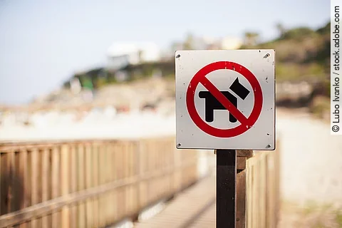 Hunde verboten