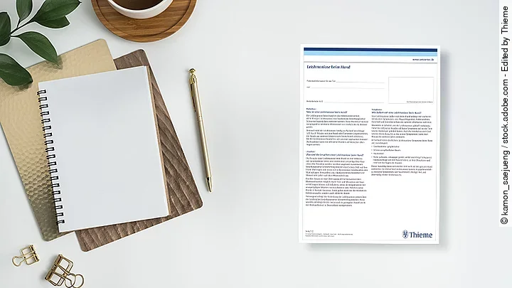 Styled stock photography white office desk table with blank note