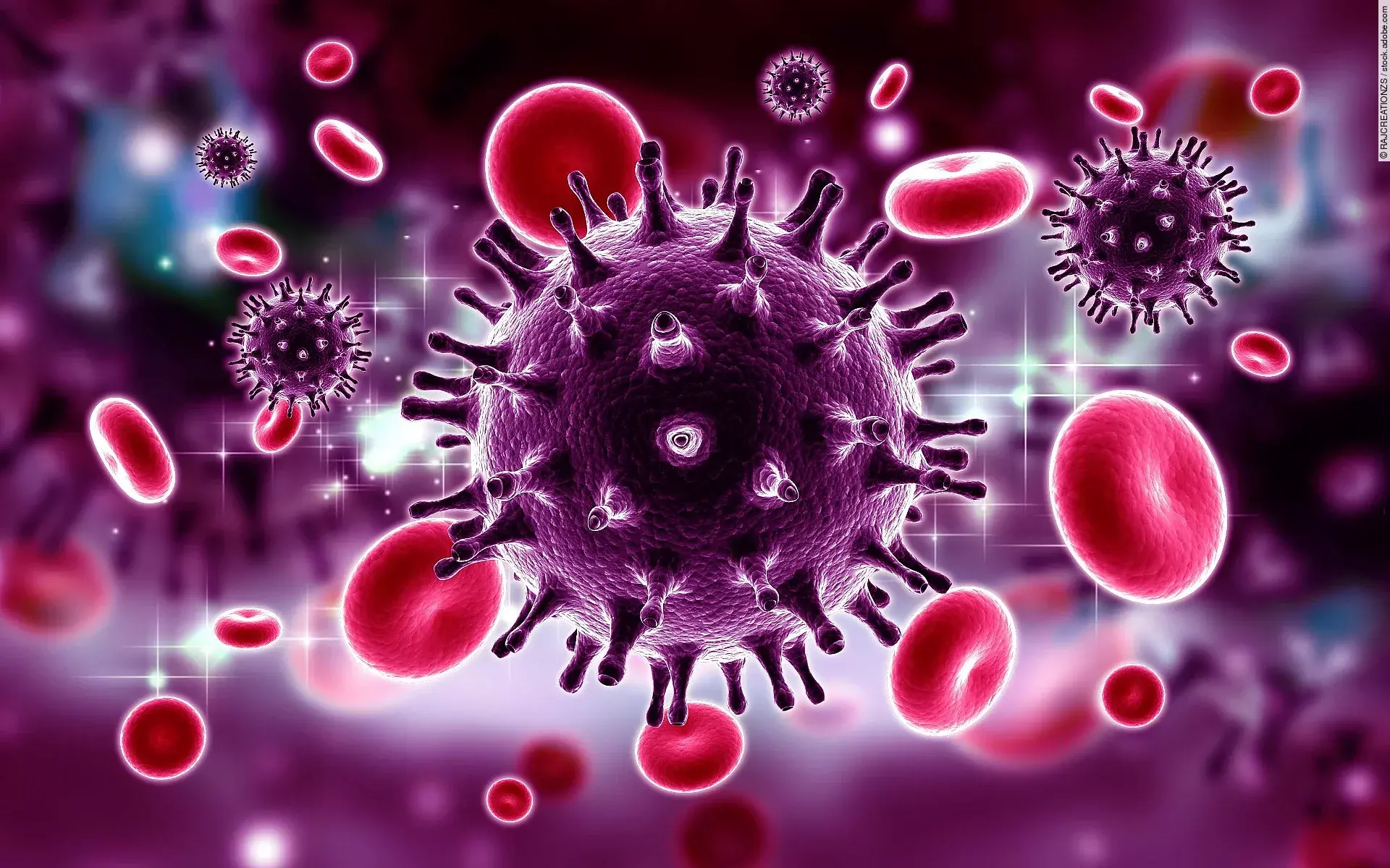 Virus im Blut