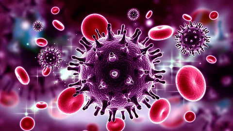 Virus im Blut