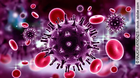 Virus im Blut