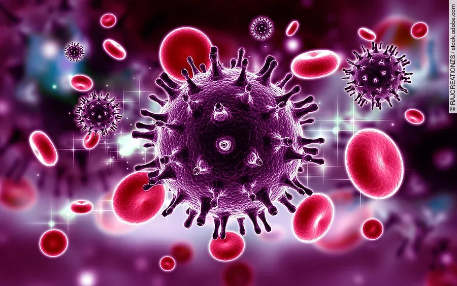 Virus im Blut