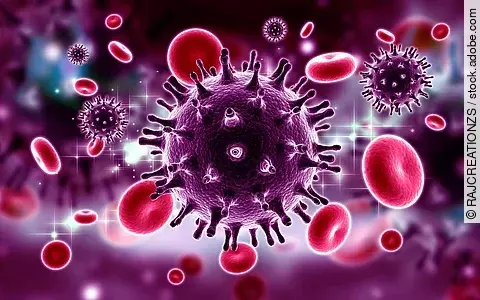 Virus im Blut