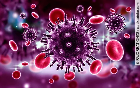 Virus im Blut