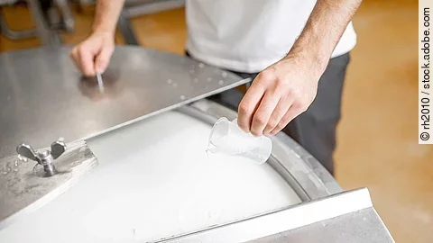 Adding supplements during the milk fermentation