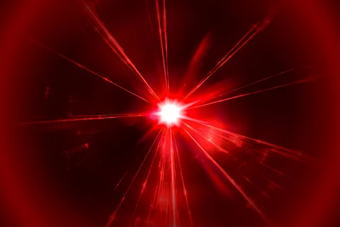 Roter Laser