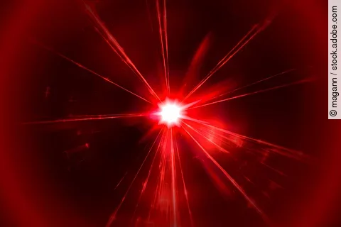 Roter Laser