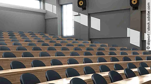 Empty Lecture Hall Auditorium