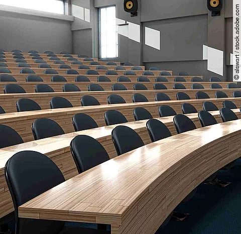 Empty Lecture Hall Auditorium