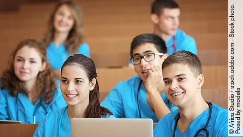 Studierende im Hörsaal