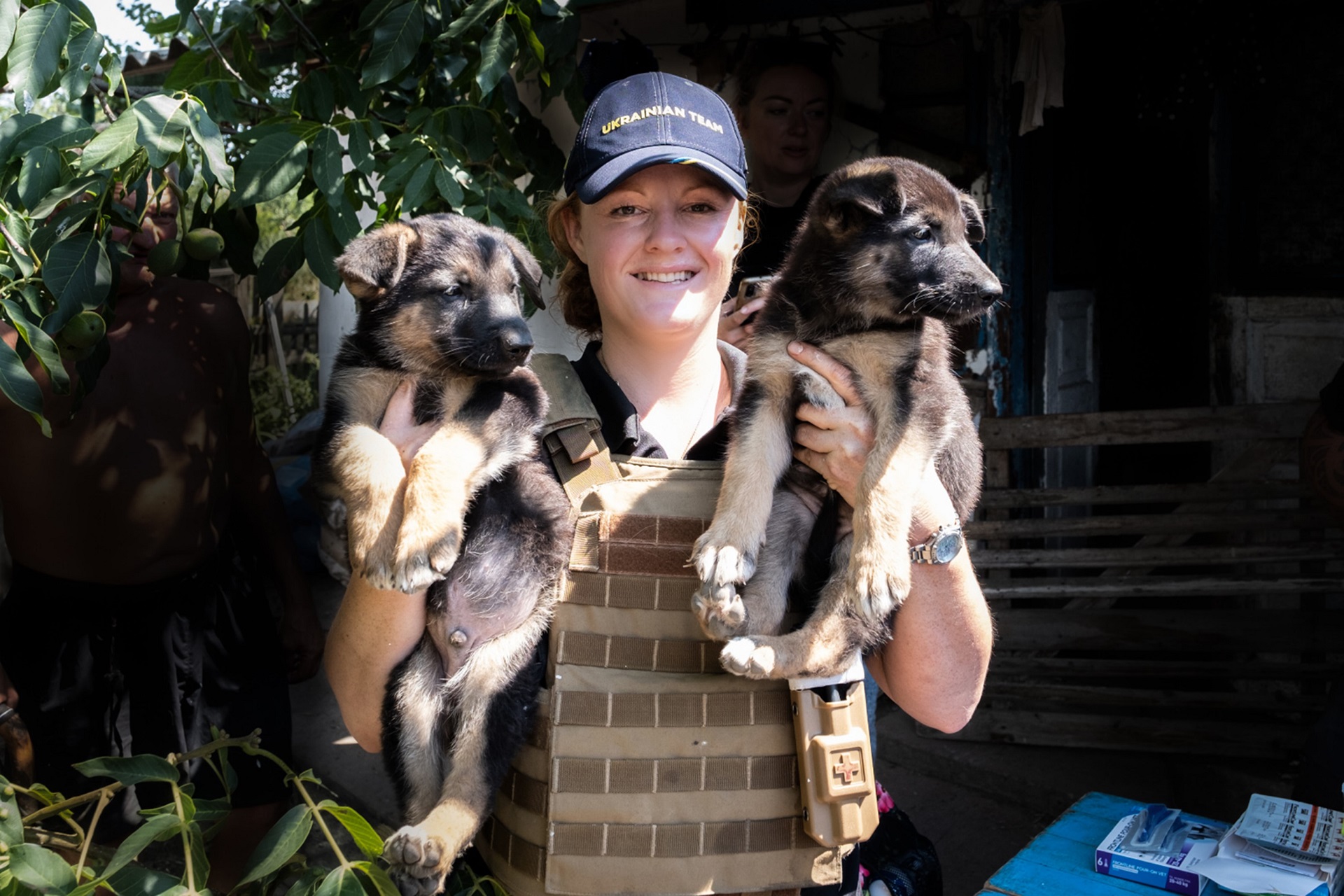 Gemma Campling in der Ukraine